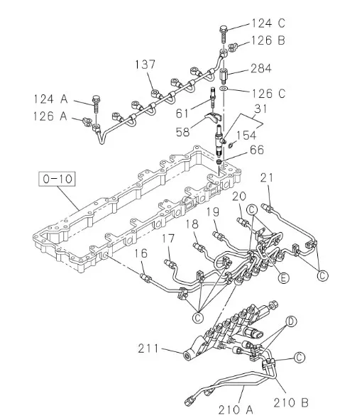 87385793 - Трубка топливной системы